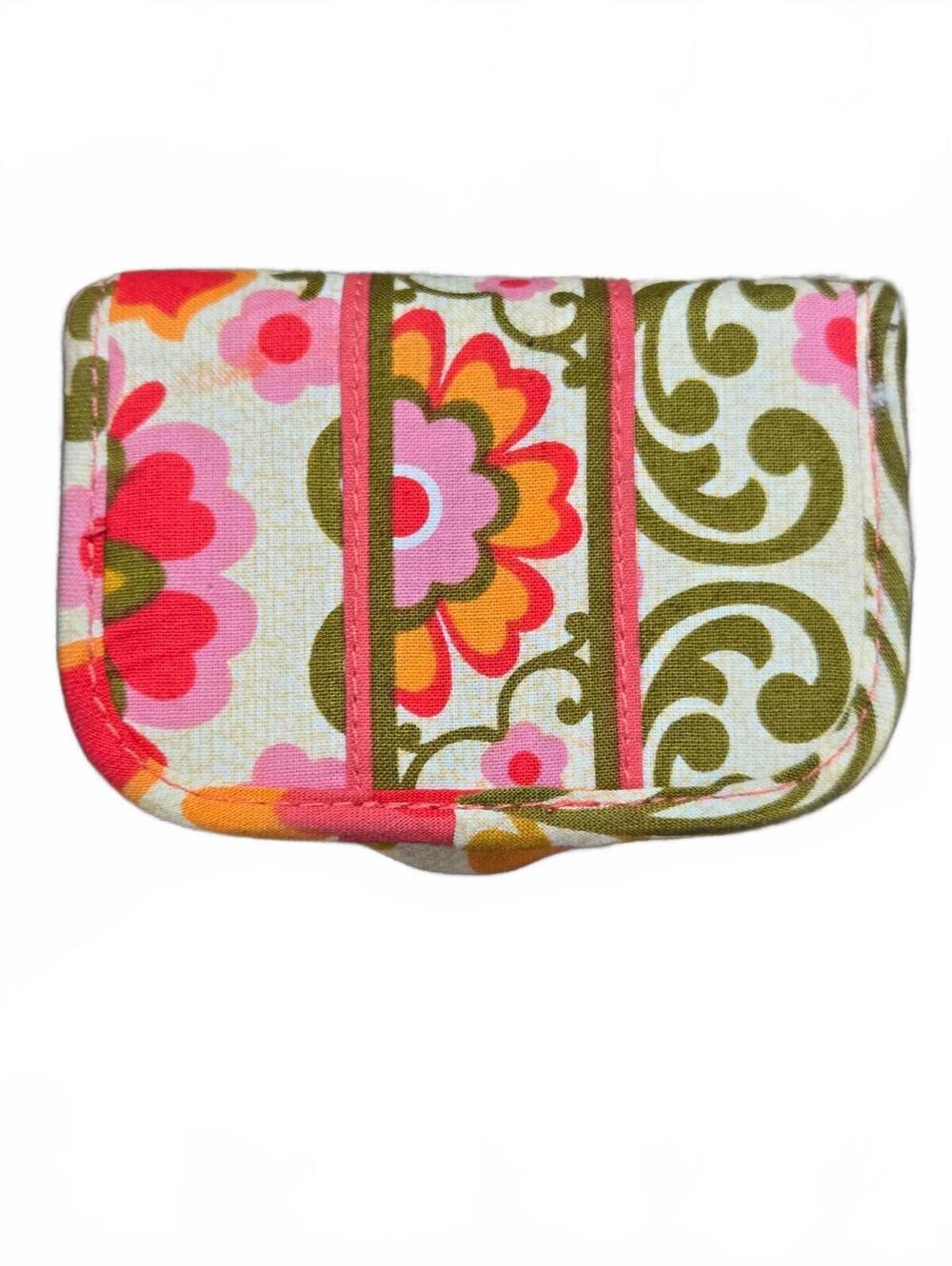 Vera Bradley Floral Pattern Fabric Wallet